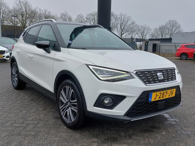 Seat Arona 1.0 TSI 116pk DSG Xcellence Business Intense | Navi | Apple Carplay | Clima | Adap.Cruise | Led Koplampen | Keyless Entry | Pdc V+A+Assist+Camera | Licht+Regensensor | Privacy Glass | 16''lm