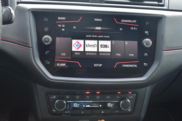 Seat Arona 1.0 TSIFR Business Intense Plus Beats Audio | BSM | Navigatie | Stoelverwarming | 12 mnd BOVAG garantie | Whatsapp 06-53188999