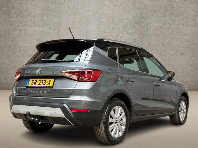 Seat Arona 1.0 TSI Xcellence Intense Automaat (APPLE CARPLAY, GROOT NAVI, CLIMATE, STOELVERWARMING, SPORTSTOELEN, KEYLESS, GETINT GLAS, CAMERA, NIEUWE APK, NIEUWSTAAT)