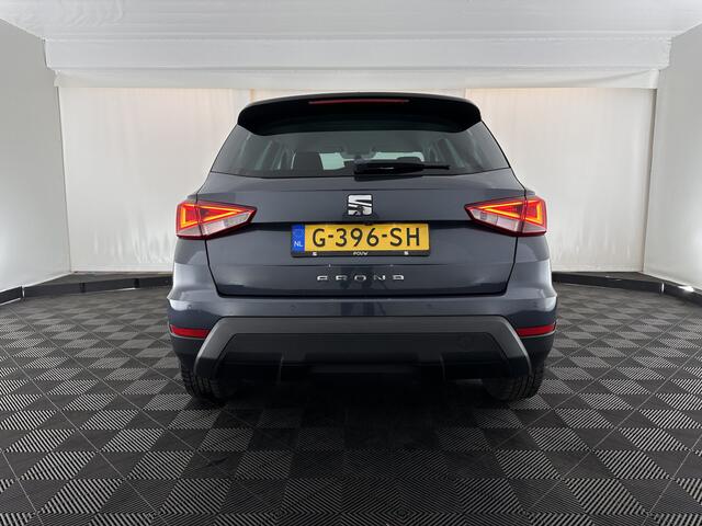 Seat Arona 1.0 TSI Style Business Intense (INCL.BTW) Aut. *ADAPTIVE-CRUISE | NAVI-FULLMAP | KEYLESS | CAMERA | DAB | CARPLAY | PRIVACY-GLASS | ECC | PDC | 16''ALU*