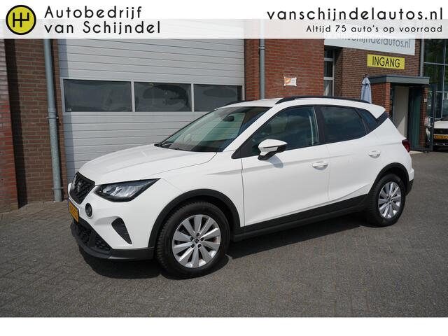 Seat Arona 1.0 TSI 96PK STYLE BUSINESS INTENSE ORIGINEEL NEDERLANDS VIRTUEEL COCKPIT STOELVERWARMING NAVIGATIE ANDROID/APPLECARPLAY ECC AIRCO CRUISECONTROL PARKEERSENSOREN BLUETOOTH 16INCH PRIVACYGLAS ENZ...