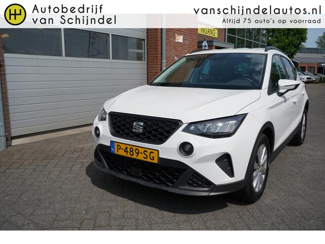 Seat Arona 1.0 TSI 96PK STYLE BUSINESS INTENSE ORIGINEEL NEDERLANDS VIRTUEEL COCKPIT STOELVERWARMING NAVIGATIE ANDROID/APPLECARPLAY ECC AIRCO CRUISECONTROL PARKEERSENSOREN BLUETOOTH 16INCH PRIVACYGLAS ENZ...