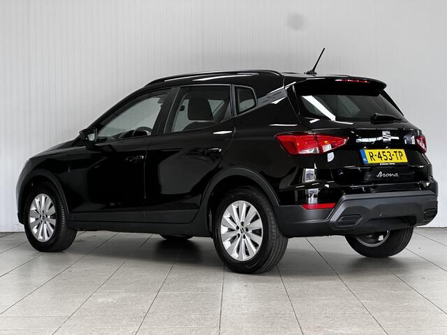 Seat Arona 1.0 TSI Style Business Intense/ Virtual Dashb./ 16'' LMV/ LED Koplampen/ Apple + Android/ Lane-Assist./ DAB+/ Stoelverw./ Navi/ Clima/ Cruise/ Bluetooth/ Multi. LEDER. Stuur/ LED Mistl./ PDC/ Extra getint glas.