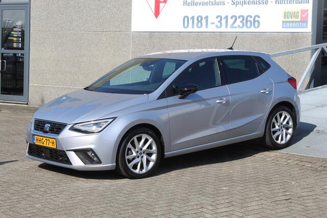 Seat IBIZA 1.0 EcoTSI FR Business Connect Uniek!!/Lage kilometerstand!!/AUTOMAAT/Virtual cockpit/Sfeerverlichting/Climate control/Cruise control/LED koplampen/Apple carplay/Parkeersensoren/Lane assist/Keyless/Bluetooth/DAB/Sport interieur/Elektrische ramen/Elektrisc