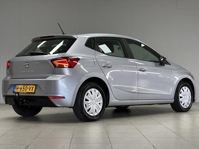 Seat IBIZA 1.0 TSI Style/ Trekhaak/ Clima/ Cruise/ Elek. pakket/ Isofix/ Bluetooht/ Multi. LEDER. Stuur/ LED Dagrijverl./ Metallic lak.