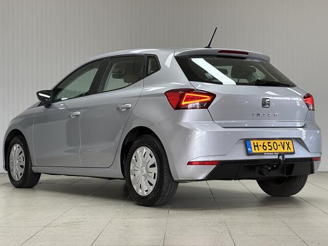 Seat IBIZA 1.0 TSI Style/ Trekhaak/ Clima/ Cruise/ Elek. pakket/ Isofix/ Bluetooht/ Multi. LEDER. Stuur/ LED Dagrijverl./ Metallic lak.