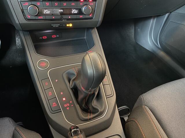 Seat IBIZA 1.0 EcoTSI FR Business Connect,AUTOMAAT,Uniek!!/Lage kilometerstand!!/Virtual cockpit/Sfeerverlichting/Climate control/Cruise control/LED koplampen/Apple carplay/Parkeersensoren/Lane assist/Keyless/Bluetooth/DAB/Sport interieur/17 Inch Lmv