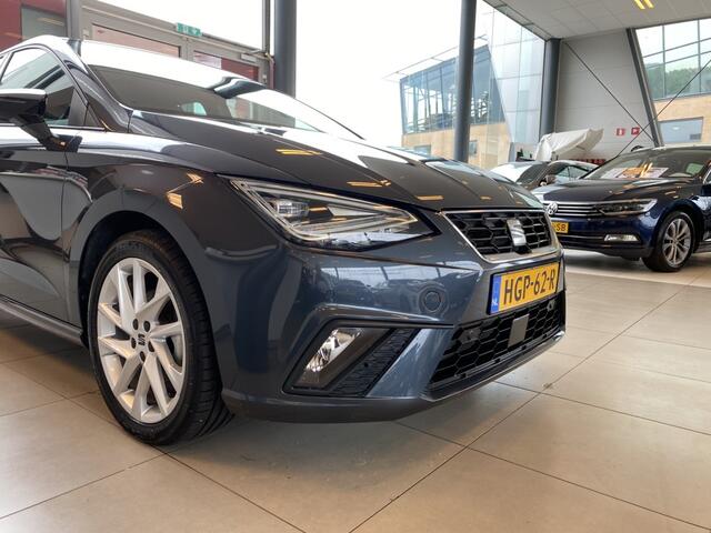 Seat IBIZA 1.0 EcoTSI FR Business Connect,AUTOMAAT,Uniek!!/Lage kilometerstand!!/Virtual cockpit/Sfeerverlichting/Climate control/Cruise control/LED koplampen/Apple carplay/Parkeersensoren/Lane assist/Keyless/Bluetooth/DAB/Sport interieur/17 Inch Lmv