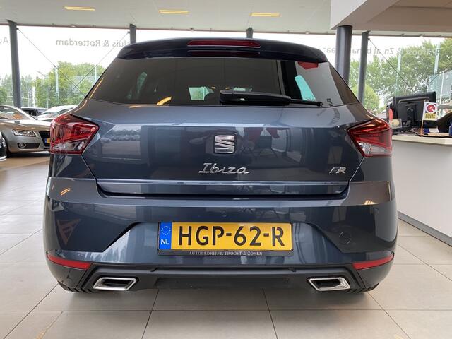 Seat IBIZA 1.0 EcoTSI FR Business Connect,AUTOMAAT,Uniek!!/Lage kilometerstand!!/Virtual cockpit/Sfeerverlichting/Climate control/Cruise control/LED koplampen/Apple carplay/Parkeersensoren/Lane assist/Keyless/Bluetooth/DAB/Sport interieur/17 Inch Lmv