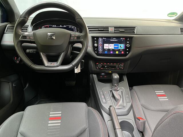 Seat IBIZA 1.0 TSI FR BLACK EDITION / AUTOMAAT/ PANO/ BEATS/ FULL-LED/ ADAPT. CRUISE/ 18" LMV/ DIGITAL DASH/ DAB/ FULL LINK/ NAVI/ CLIMA/ STOEL VERWARM.