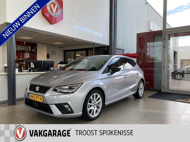 Seat IBIZA 1.0 EcoTSI FR Business Connect,Automaat/Keyless/Uniek!!/Lage kilometerstand!/Stoelverwarming/Virtual cockpit/Sfeerverlichting/Climate control/Cruise control Adaptief/Spraakbediening,LED koplampen/Apple carplay/Parkeersensoren V&A/Lane assist/Bluetooth/DAB