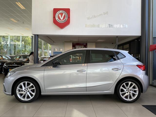 Seat IBIZA 1.0 EcoTSI FR Business Connect,Automaat/Keyless/Uniek!!/Lage kilometerstand!/Stoelverwarming/Virtual cockpit/Sfeerverlichting/Climate control/Cruise control Adaptief/Spraakbediening,LED koplampen/Apple carplay/Parkeersensoren V&A/Lane assist/Bluetooth/DAB