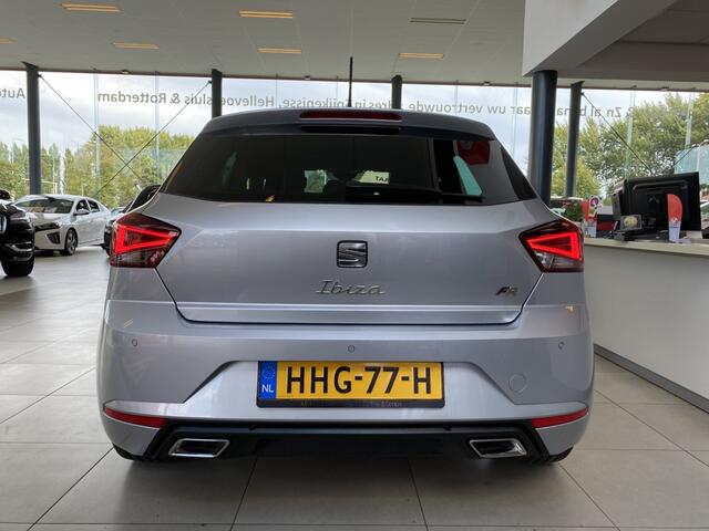 Seat IBIZA 1.0 EcoTSI FR Business Connect,Automaat/Keyless/Uniek!!/Lage kilometerstand!/Stoelverwarming/Virtual cockpit/Sfeerverlichting/Climate control/Cruise control Adaptief/Spraakbediening,LED koplampen/Apple carplay/Parkeersensoren V&A/Lane assist/Bluetooth/DAB