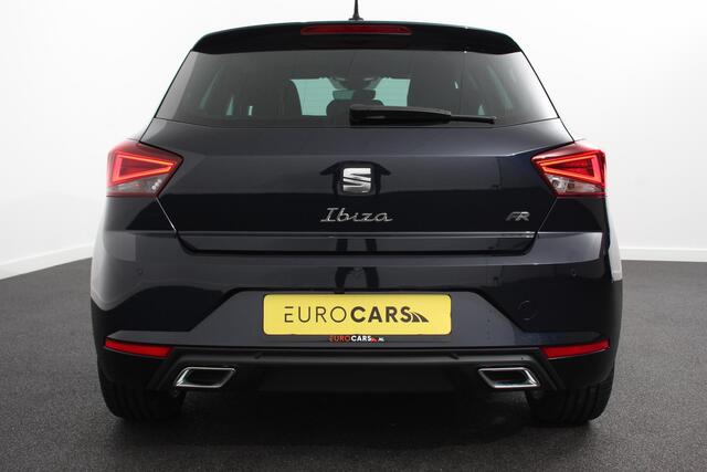 Seat IBIZA 1.0 TSI 110pk DSG FR | Navigatie | Apple Carplay/Android Auto | Camera | Parkeersensoren | Adaptive cruise control | Keyless Entry/Start | Virtual Cockpit | Stoelverwarming | Ledverlichting | Getinte ramen