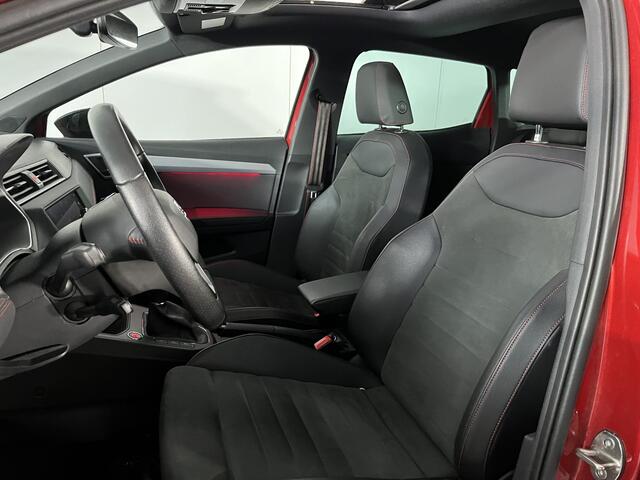 Seat IBIZA 1.0 TSI FR / PANO/ KEYLESS/ ALCANTARA/ CRUISE/ DIGITAL DASH/ NAVI/ FULL LINK/ PARK. SENSOREN + CAMERA/ CLIMA/ STOELVERWARMING