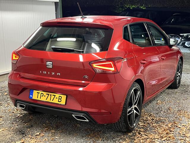 Seat IBIZA 1.0 TSI FR Business Intense ''DESIRE RED MT'' ALCANTARA NAVI FULL MAP CRUISE ADAPT. LED VERL.ADAPT PREMIUM SOUNDSYST. STOELVERW. CAMERA ECC PDC..