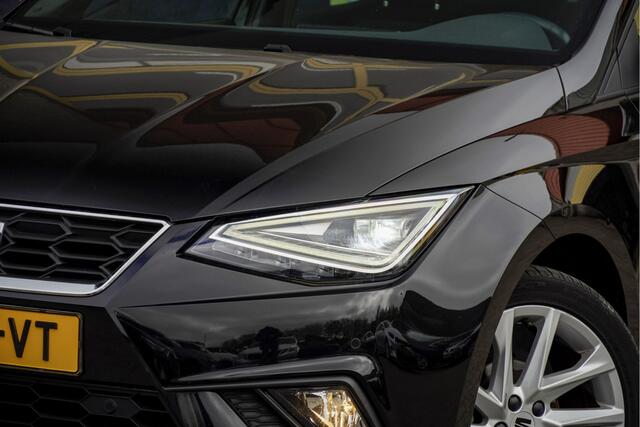Seat IBIZA 1.0 TSI FR BJ2022 Lmv 17" | Led V+A | Pdc | App-Connect | Dashboard verlichting | Climate control | Cruise control | Sportstoelen | Zwarte hemel | Extra getint glas