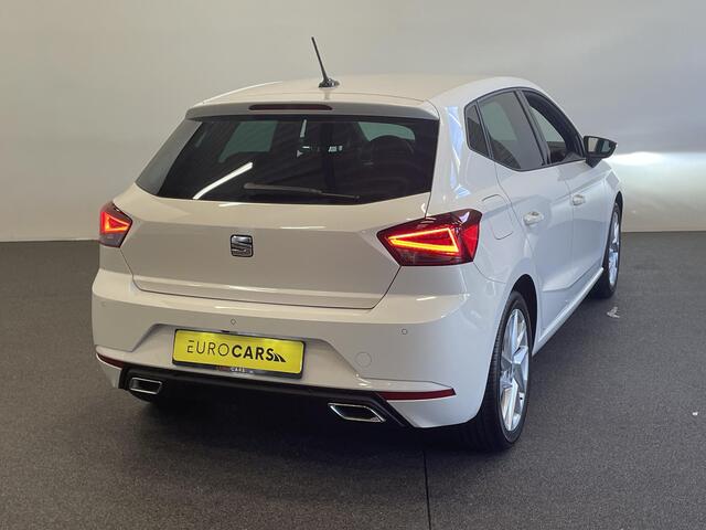 Seat IBIZA 1.0 110pk TSI DSG FR | DEMO ! | Climate control Cruise control LED Voorstoelen verwarmd Parkeersensoren Navigatie Apple Carplay/ Android Auto