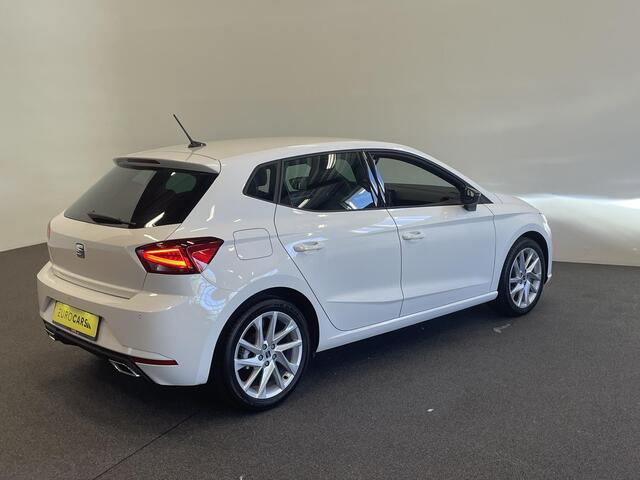 Seat IBIZA 1.0 110pk TSI DSG FR | DEMO ! | Climate control Cruise control LED Voorstoelen verwarmd Parkeersensoren Navigatie Apple Carplay/ Android Auto