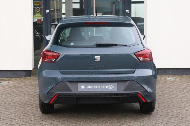 Seat IBIZA 1.0 EcoTSI Reference VANF ¤ 299,- P.L. * 95PK / 70kW, Draadloos Apple Carplay & Android Auto, volledig digitaal instrumentenpaneel, full LED koplampen, parkeersensoren achter, airco, cruise control, 15" LMV