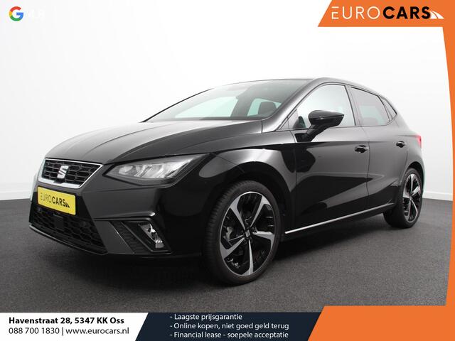 Seat IBIZA 1.0 EcoTSI 110pk Automaat FR Climate Control Adaptieve cruise control LED Keyless Parkeersensoren Verwarmde voorstoelen Achteruitrij Camera Apple Carplay/ Android Auto