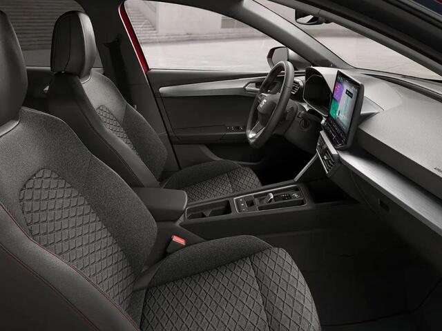 Seat LEON Sportstourer Leon Sportstourer 1.5 TSI e-Hybrid FR PHEV First E k Stationwagen 6 versn. DSG | 18'' lichtmetalen Velgen | Metallic Lak |