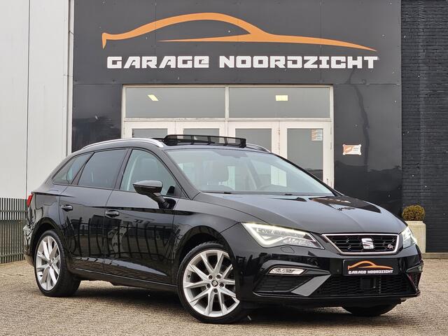 Seat LEON ST 1.4 TSI FR PANORAMADAK|NAVIGATIE|LEDER/ALCANTARA|CRUISE CONTROL|LED KOPLAMPEN|ECC/AIRCO|18 INCH maandag tot vrijdag geopend van 09.00 uur tot 20.00 uur geopend en zaterdag van 09.00 tot 18.00 uur geopend