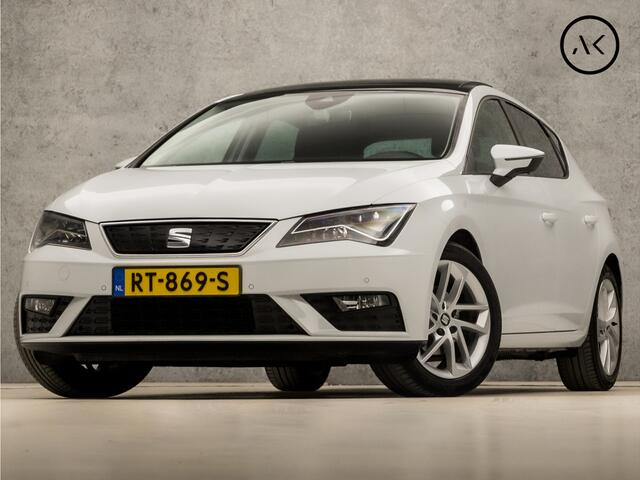 Seat LEON 1.0 TSI Intense Sport (SCHUIFDAK, APPLE CARPLAY, NAVIGATIE, CLIMATE, LEDER/ALCANTARA, ELEK BESTUURDERSSTOEL, LED KOPLAMPEN, KEYLESS, PARKEERSENSOREN, CRUISE, NIEUWSTAAT)