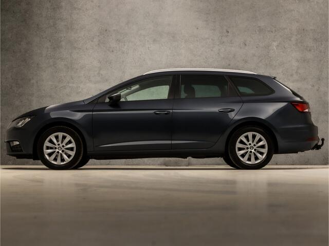 Seat LEON ST 1.5 TSI Sport 150Pk Automaat (NAVIGATIE, CLIMATE, CAMERA, KEYLESS, SPORTSTOELEN, TREKHAAK, PARKEERSENSOREN, CRUISE, NIEUWSTAAT)
