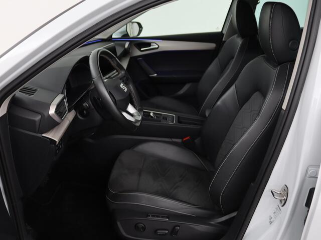 Seat LEON 1.4 TSI e-Hybrid PHEV | Stoel & stuurverwarming | Leder/Alcantara | Carplay | Camera | Navigatie | Memory | Park Assist | Full LED