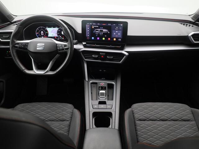 Seat LEON 1.4 TSI eHybrid PHEV FR Business Intense | CAMERA | ADAPTIVE | KEYLESS | STOEL- EN STUURVERW.