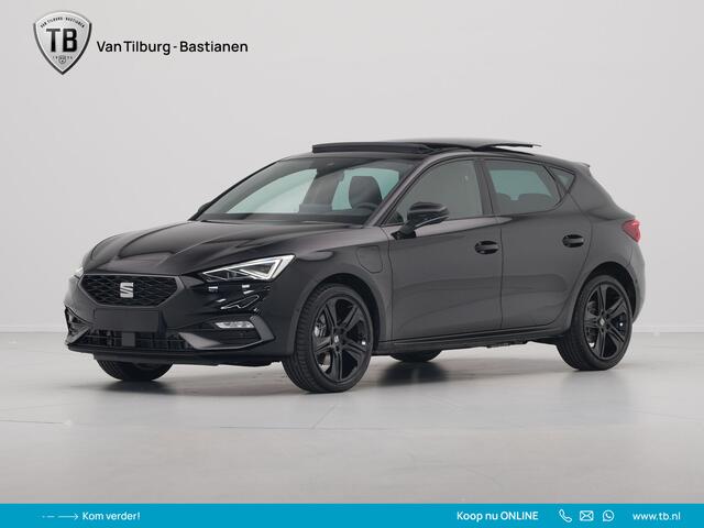 Seat LEON 1.5 TSI e-Hybrid FR Business Hybride, Stoel/Stuurverwarming, Elektrische best. stoel, Black Pack, Navi, Full Link *DEMO VOORDEEL*