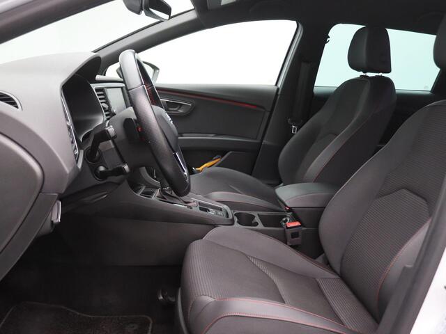 Seat LEON ST 1.4 EcoTSI FR Business Intense 150PK DSG Keyless, Cruise Controle, Navi, Achteruitrijcamera, Virtual Cockpit, Stoelverwarming, Seat Sound Audio, DCC, 17" LM Velgen