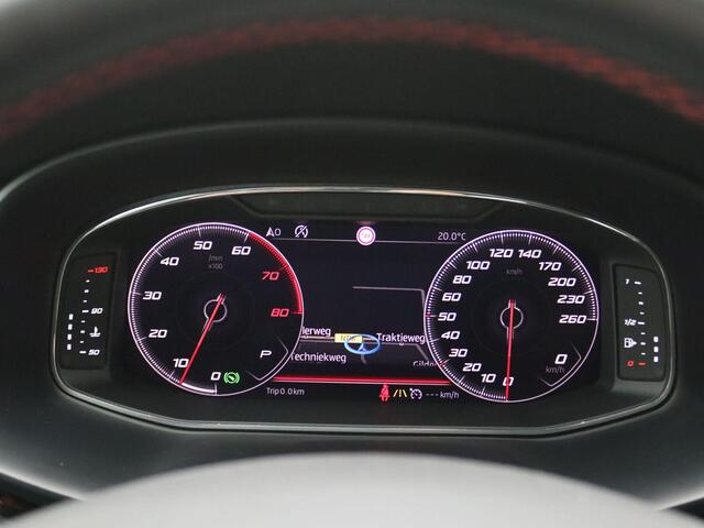 Seat LEON ST 1.4 EcoTSI FR Business Intense 150PK DSG Keyless, Cruise Controle, Navi, Achteruitrijcamera, Virtual Cockpit, Stoelverwarming, Seat Sound Audio, DCC, 17" LM Velgen