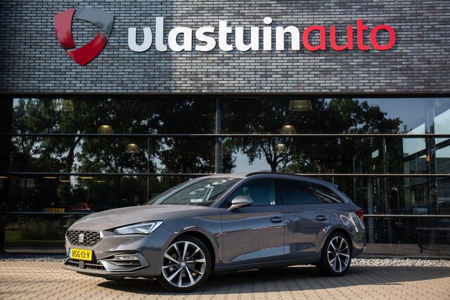 Seat LEON Sportstourer 1.5 eTSI FR Business Intense , Adap. cruise, Groot scherm, Stoel/stuurverwarming,