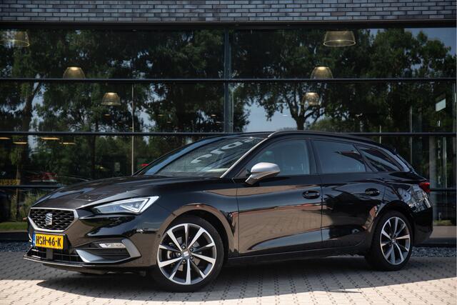 Seat LEON Sportstourer 1.5 eTSI FR Business Intense , Adap. cruise, Groot scherm, Stoel/stuurverwarming,