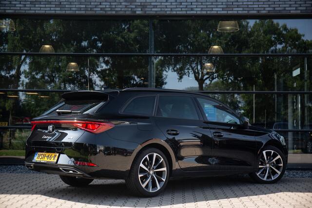 Seat LEON Sportstourer 1.5 eTSI FR Business Intense , Adap. cruise, Groot scherm, Stoel/stuurverwarming,
