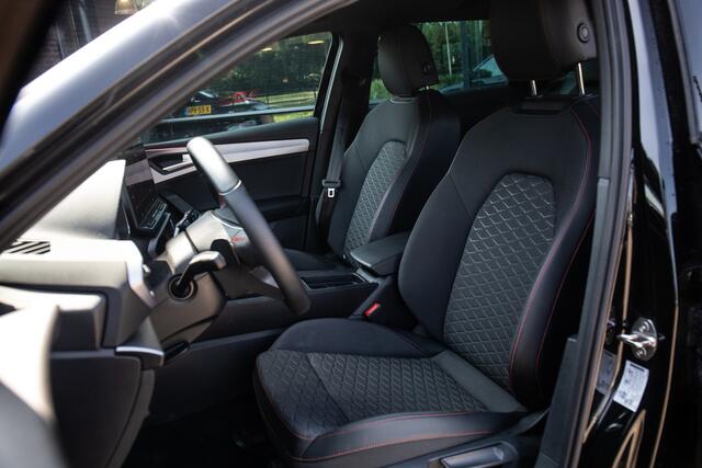 Seat LEON Sportstourer 1.5 eTSI FR Business Intense , Adap. cruise, Groot scherm, Stoel/stuurverwarming,