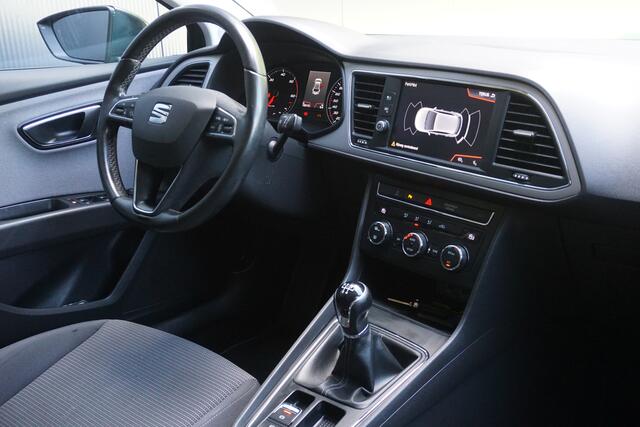 Seat LEON 1.6 TDI Style Business Intense | Origineel NL | Cruise Control | Navigatie | Airco | 16'' LM |