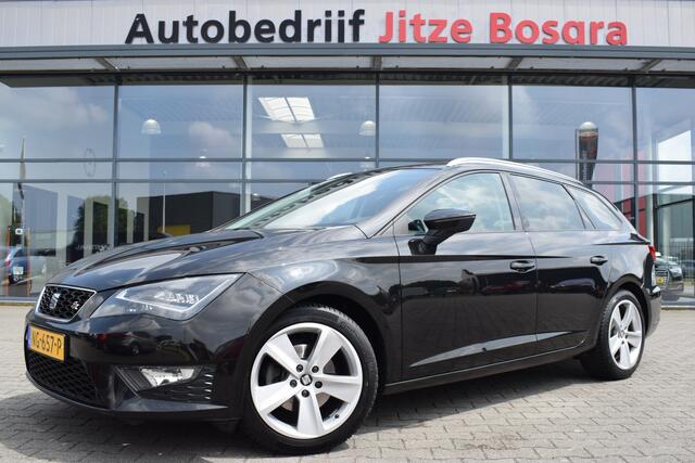 Seat LEON ST 1.4 TSI 150pk FR LED | Half Leder | Sportstoelen | Full Map Navi | Carplay | Trekhaak