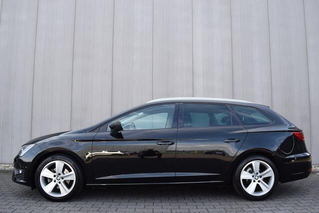 Seat LEON ST 1.4 TSI 150pk FR LED | Half Leder | Sportstoelen | Full Map Navi | Carplay | Trekhaak