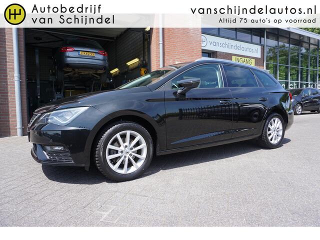 Seat LEON ST 1.2 TSI 111PK STYLE BUSINESS OKT 2017 NAVIGATIE ANDROID-APPLECARPLAY ECC AIRCO CRUISECONTROL FULL LED PARKEERSENSOREN V+A BLUETOOTH LMV ENZ...