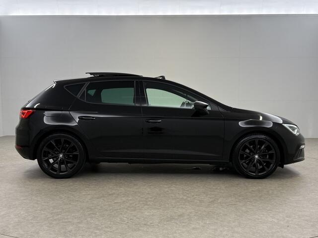 Seat LEON 1.5 TSI FR 150PK Ultimate Edition Black Pano Beats-audio Sfeer LED Trekhaak Camera Carplay Clima Virtual Navi PDC 18"LMV