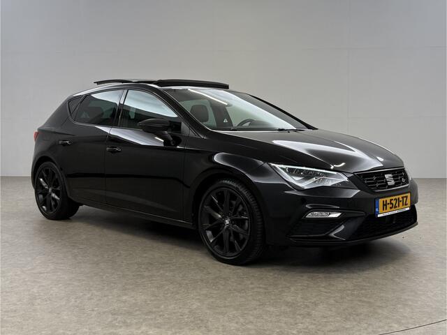 Seat LEON 1.5 TSI FR 150PK Ultimate Edition Black Pano Beats-audio Sfeer LED Trekhaak Camera Carplay Clima Virtual Navi PDC 18"LMV