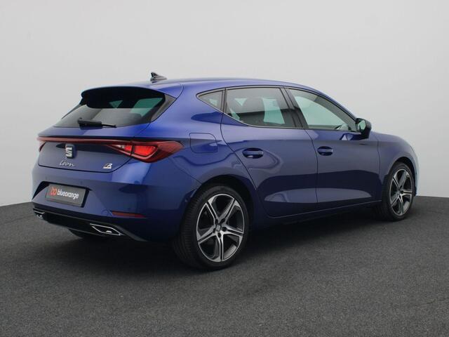 Seat LEON 1.4 TSI eHybrid PHEV FR Business Intense 204PK DSG Adaptieve Cruise Controle, Achteruitrijcamera, Keyless, Side Assist, Stoel-Stuurverwarming, Alarm, Navi, 18" LM Velgen