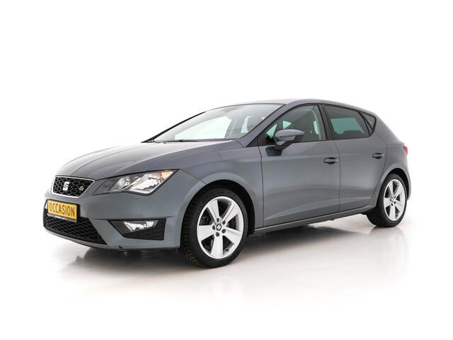 Seat LEON 2.0 TDI FR Connect Aut. *LEATHER-MICROFIBRE | NAVI-FULLMAP | SPORT-SEATS | SEAT-SOUND | AMBIENT-LIGHT | ECC | SHIFT-PADDLES | PDC | CRUISE | 17''ALU*