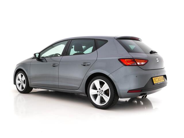 Seat LEON 2.0 TDI FR Connect Aut. *LEATHER-MICROFIBRE | NAVI-FULLMAP | SPORT-SEATS | SEAT-SOUND | AMBIENT-LIGHT | ECC | SHIFT-PADDLES | PDC | CRUISE | 17''ALU*