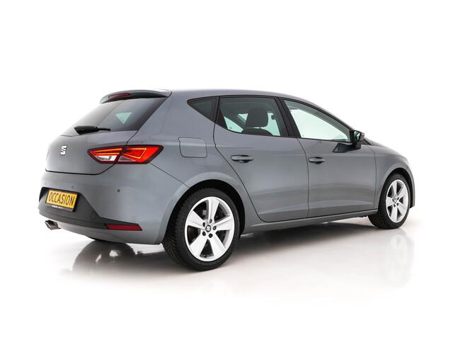 Seat LEON 2.0 TDI FR Connect Aut. *LEATHER-MICROFIBRE | NAVI-FULLMAP | SPORT-SEATS | SEAT-SOUND | AMBIENT-LIGHT | ECC | SHIFT-PADDLES | PDC | CRUISE | 17''ALU*