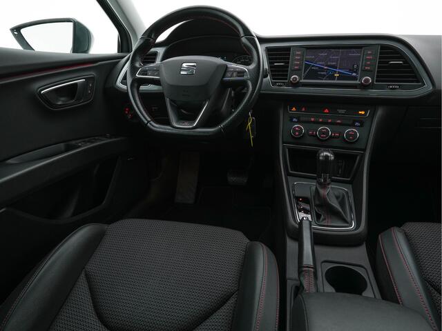 Seat LEON 2.0 TDI FR Connect Aut. *LEATHER-MICROFIBRE | NAVI-FULLMAP | SPORT-SEATS | SEAT-SOUND | AMBIENT-LIGHT | ECC | SHIFT-PADDLES | PDC | CRUISE | 17''ALU*