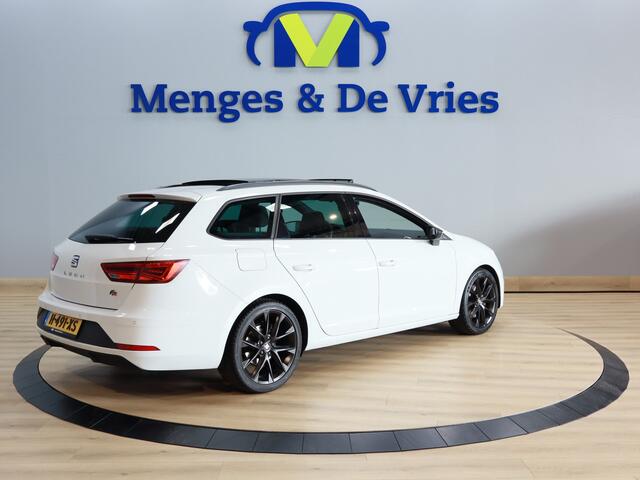 Seat LEON ST 1.5 TSI FR Ultimate Edition Black Airco ECC | Panorama | Virtual | Camera | Adaptive Cruise | Trekhaak | LED | Beats | Isofix | NAP